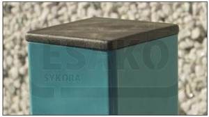 Plastová záslepka čtvercová 100 x 100