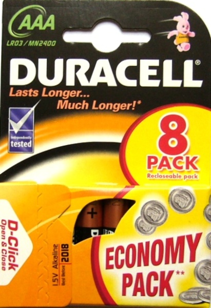 Baterie Duracell mikro AAA