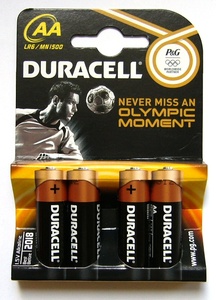 Baterie Duracell 1500 AA tužková 1,5V