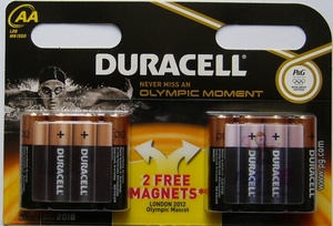Baterie Duracell 1500 AA tužková 1,5V